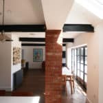 6-joaquin-gindre-keeps-architect-esher-planning-application-extension-crittall-herringbone-timber-floor-exposed-beams-exposed-bricks