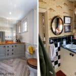 Before - After - WC - Keeps Architect, Joaquin Gindre, Surrey Architect, Planning Application, Vaulted ceiling, new Kitchen, herringbone floor