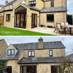 B&A - Rear - Keeps Architect, Joaquin Gindre, Planning application, Oxfordshire architect, extensions, vaulted ceiling